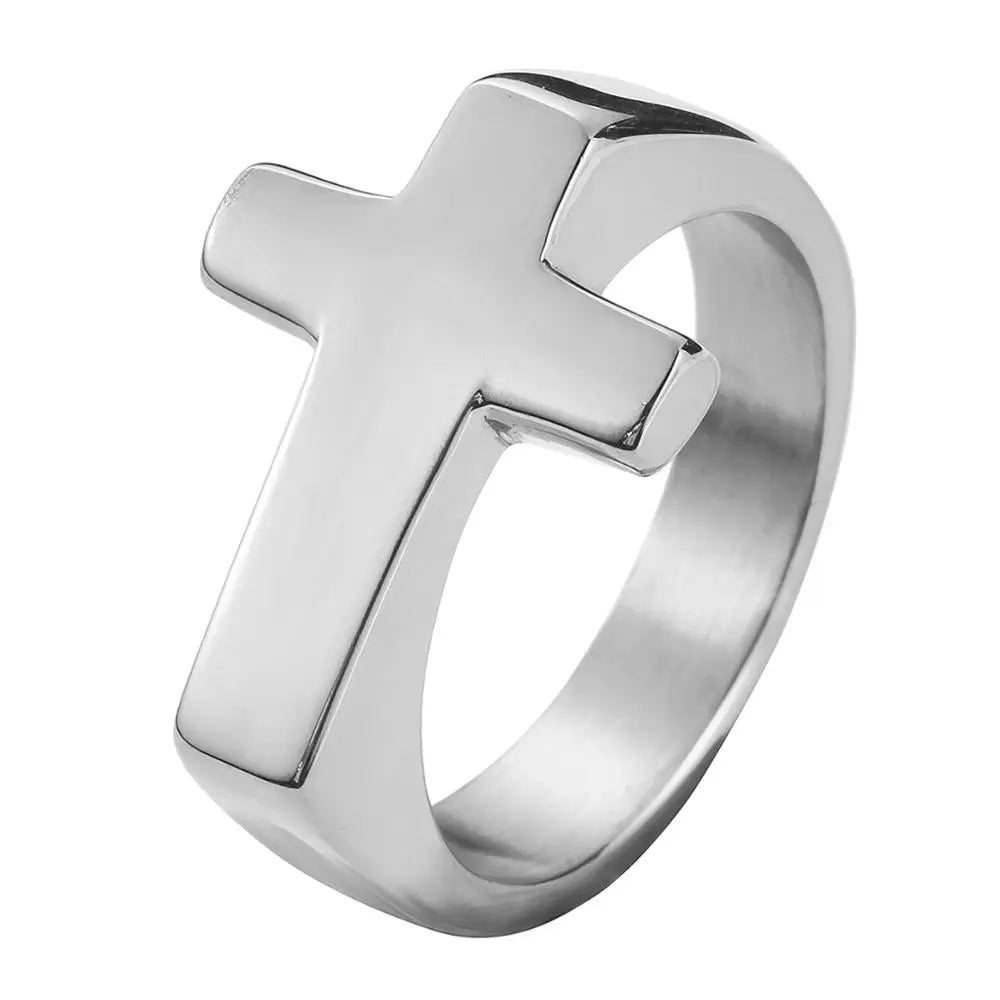 Jesus Cross Ring