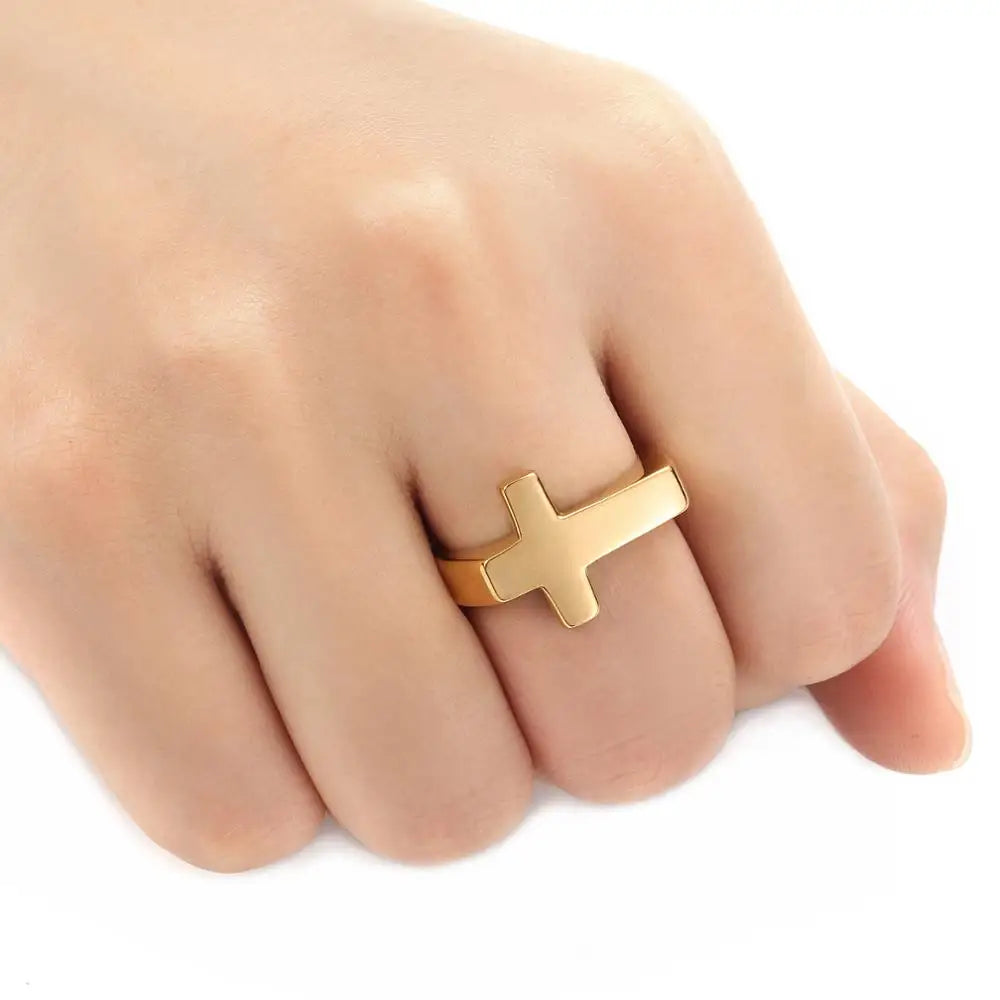 Jesus Cross Ring