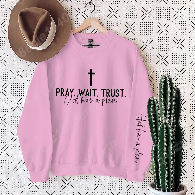 Uplifting Christian Quote Crewneck Sweatshirt