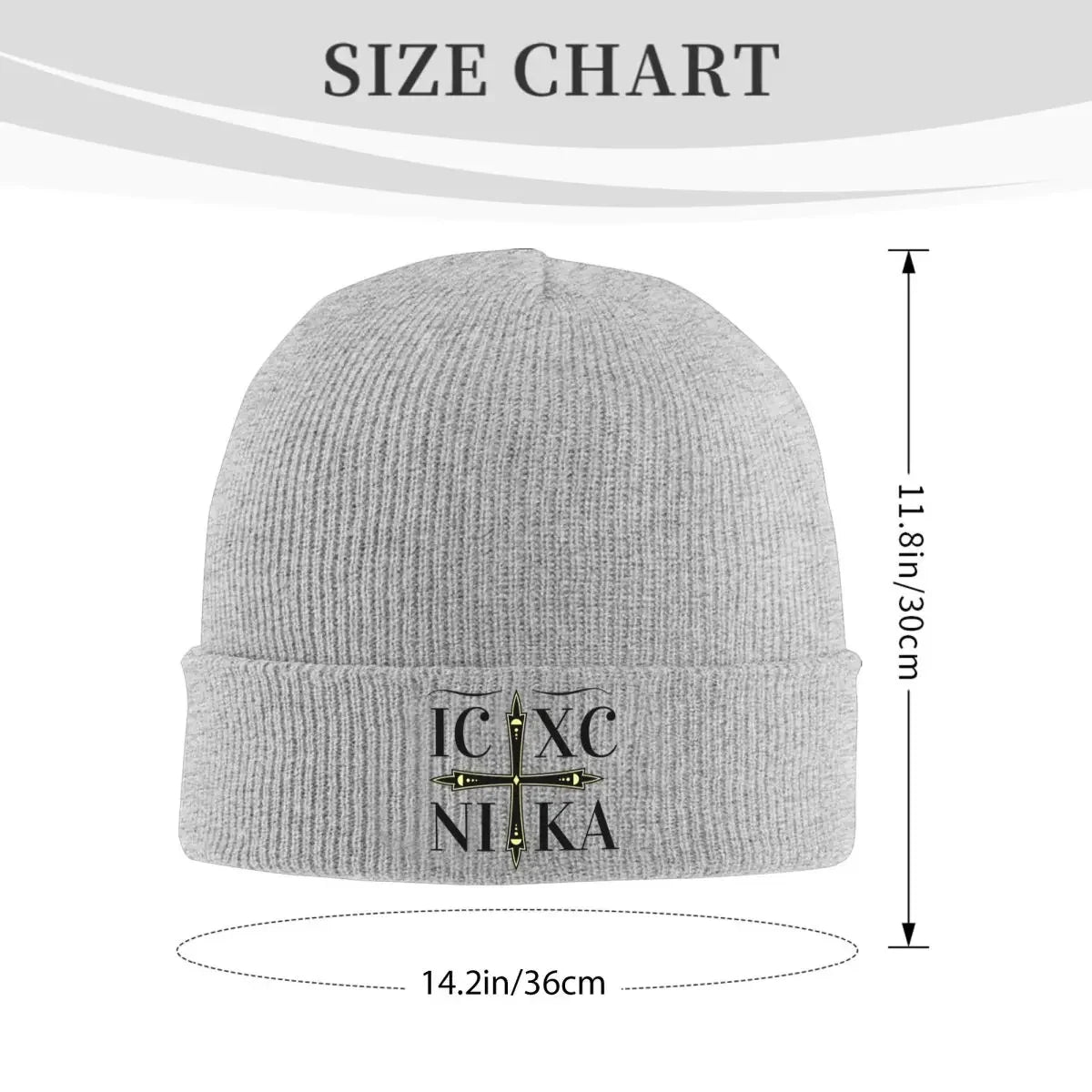 IC XC NIKA Cross Christian Orthodox Bonnet Hats