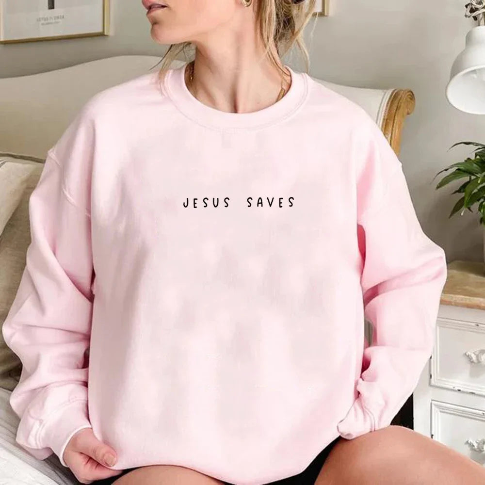 Jesus Saves Sweatshirt