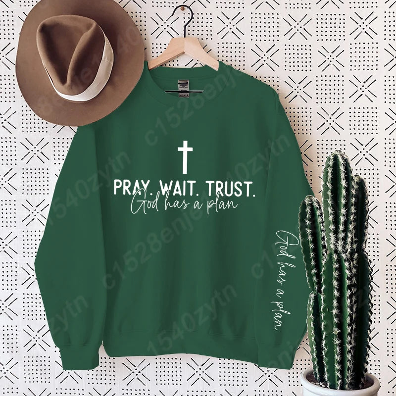 Uplifting Christian Quote Crewneck Sweatshirt