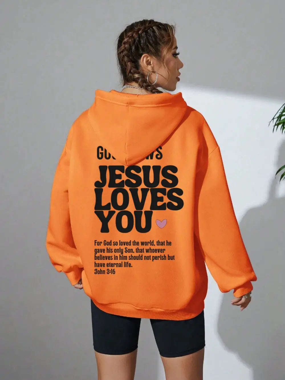 Good News Jesus Loves You Hoodies