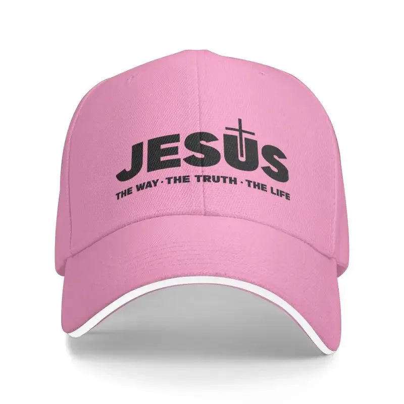 Jesus Christ The Way The Truth The Life Baseball Cap