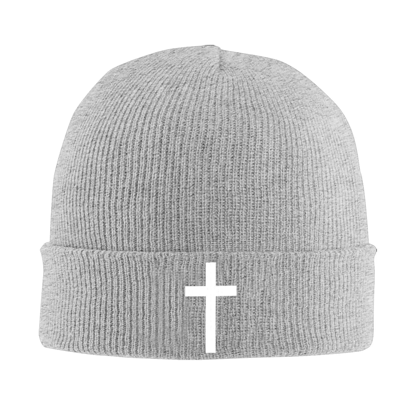 Custom Catholic Jesus Cross Beanie Cap