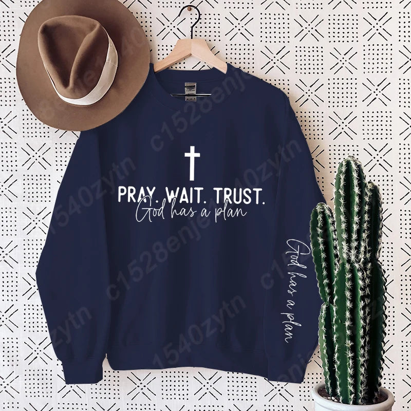 Uplifting Christian Quote Crewneck Sweatshirt