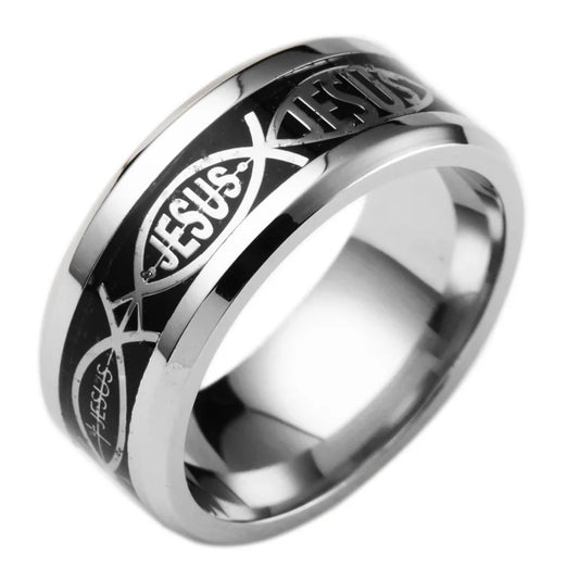 Bible Cross Ring