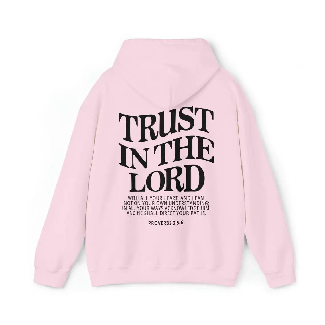 Love Like Jesus Letter Print Christian Hoodie