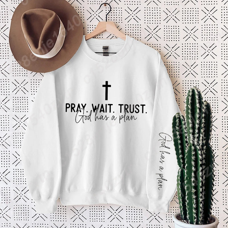 Uplifting Christian Quote Crewneck Sweatshirt